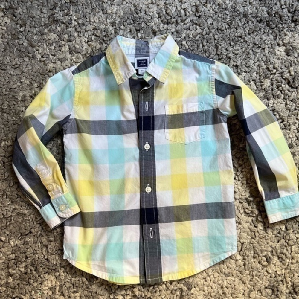 Janie and Jack plain shirt